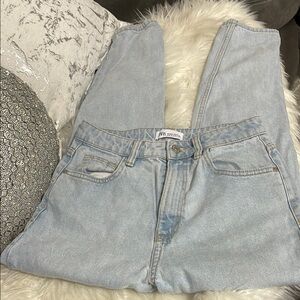 Zara Light Blue Denim Jeans